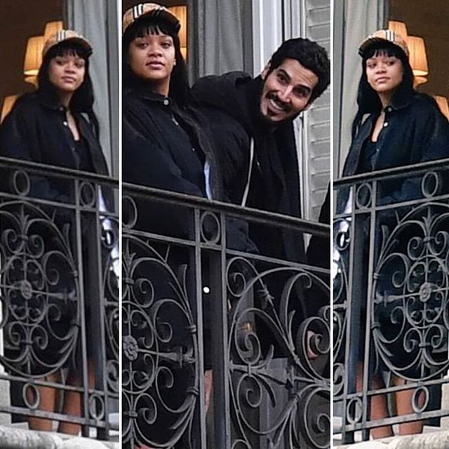 Rihanna se da escapada romántica con su novio  saudí Hassan Jameel a París