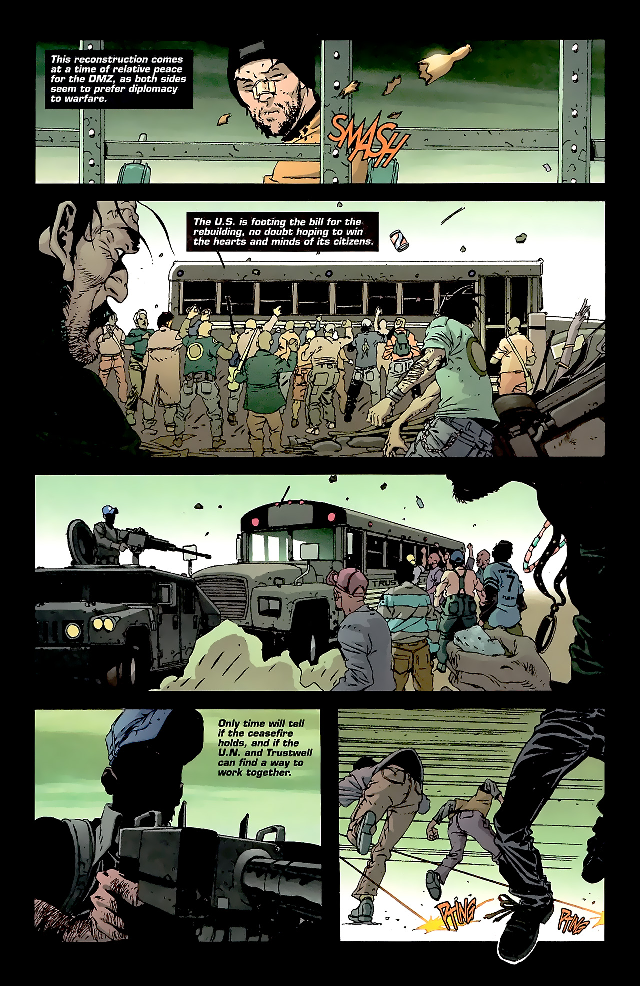 Read online DMZ (2006) comic -  Issue #13 - 4