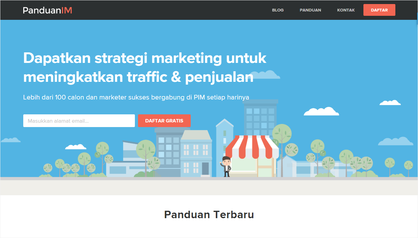 Halaman Depan Situs PanduanIM Halaman Depan Situs PanduanIM - Nanda Network