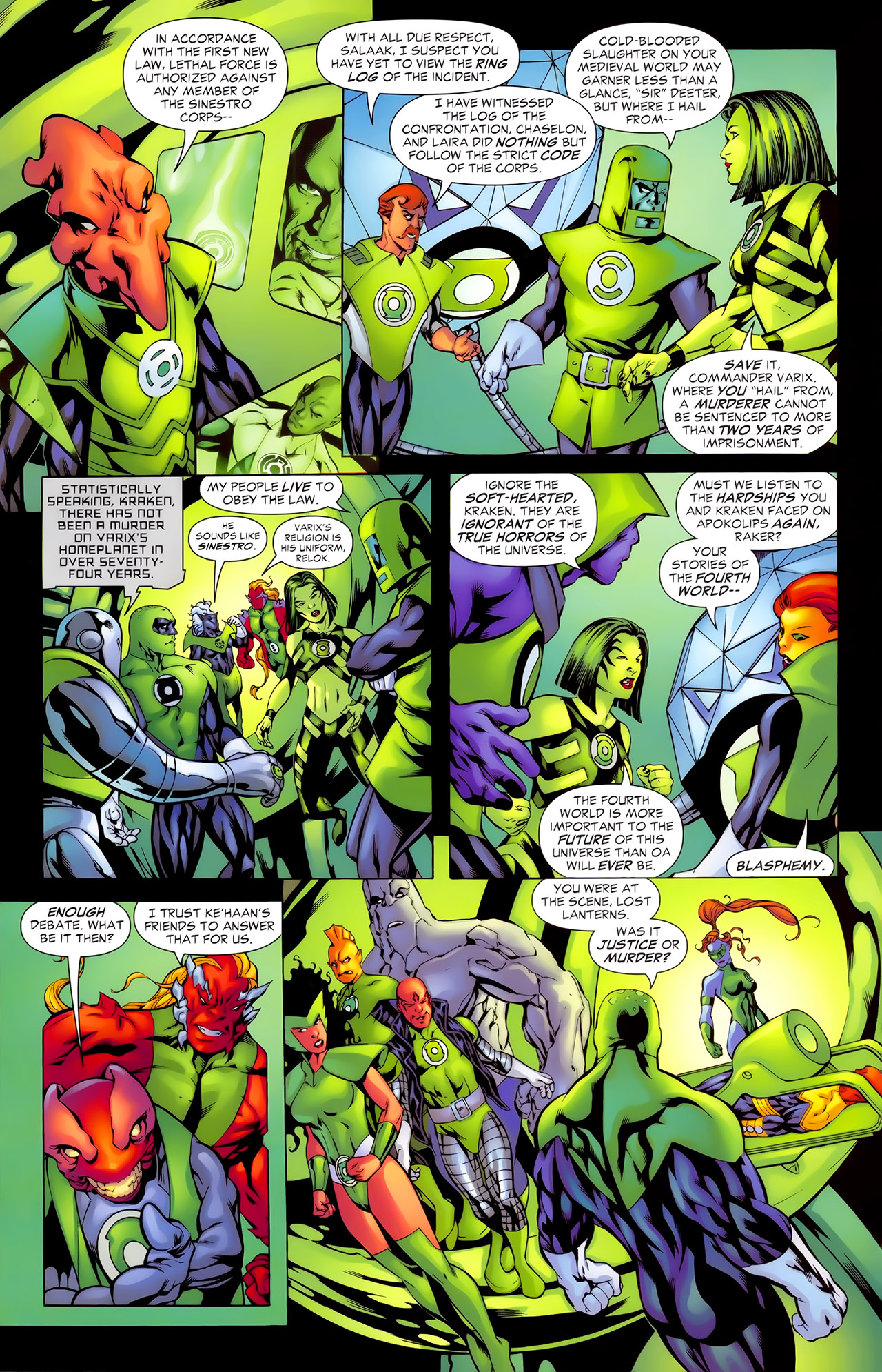 Green Lantern (2005) issue 27 - Page 8