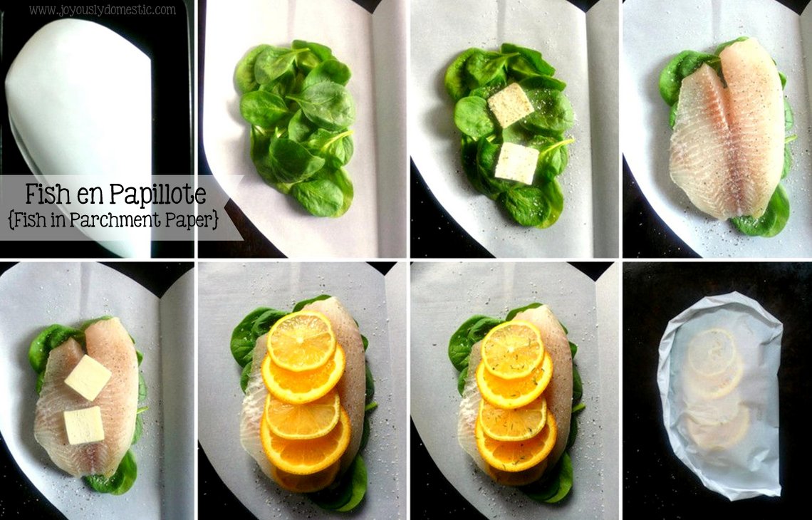 Joyously Domestic Fish en Papillote (Fish in Parchment Paper)