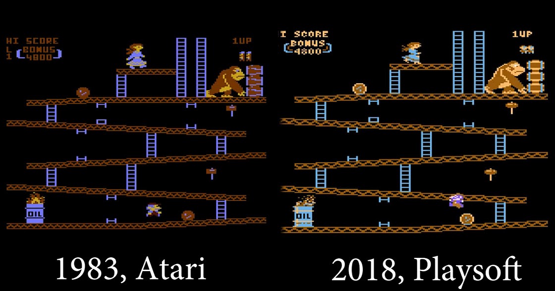 donkey kong atari online