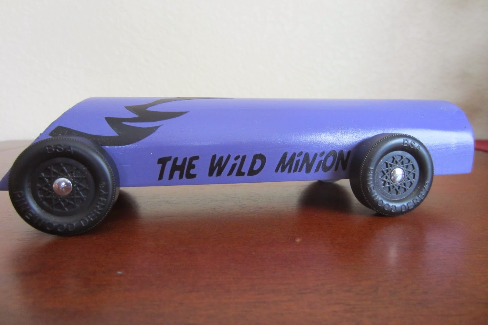 my-busy-beehives-purple-minion-pinewood-derby-car-it-s-finished