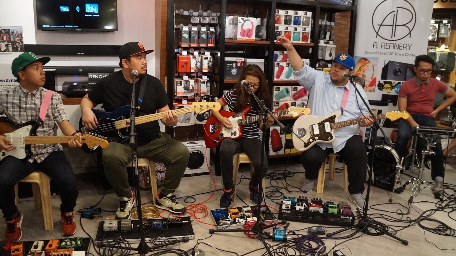 Mayonnaise Band Featured at A. Refinery Jam Sessions Wazzup Pilipinas
