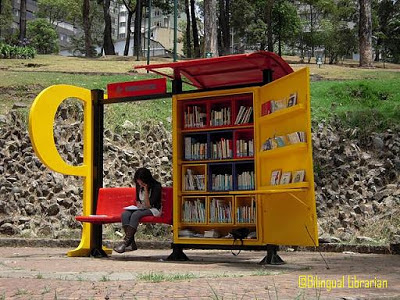 Парковая библиотека в Колумбии