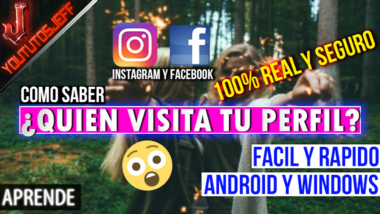 Como saber quien VISITA mi perfil de INSTAGRAM y FACEBOOK | 100% Efectivo(WINDOWS y ANDROID)