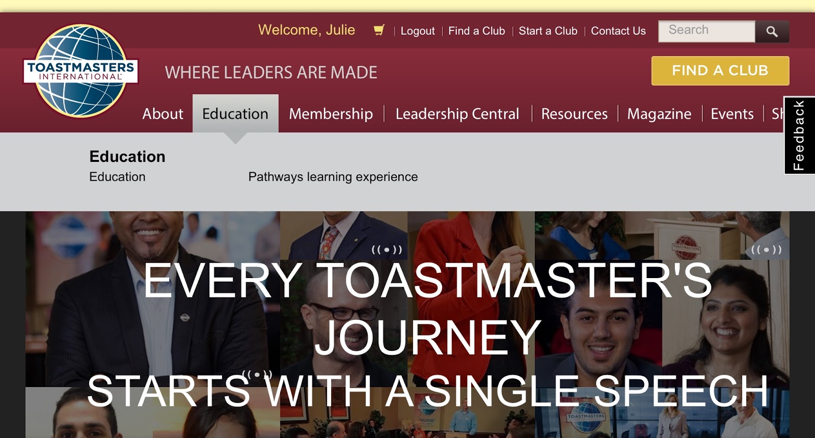 The choice of a toast-master is not wrong 33 The choice of a toast-master is not wrong 32