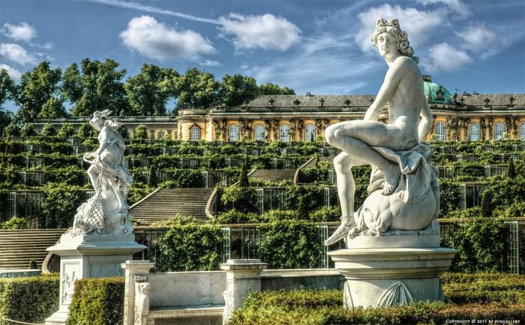 Top 10 Wonderful German Castles - Sanssouci Palace