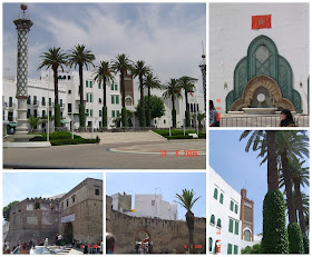 Praça Hassan II em Tetouan, Marrocos