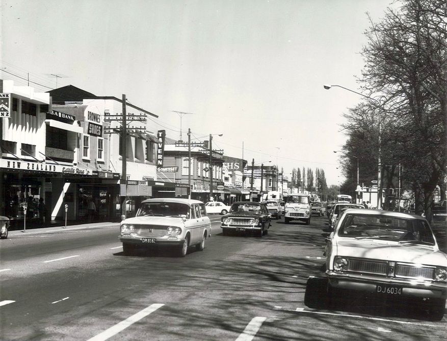 transpress nz cars in Ashburton, 1972
