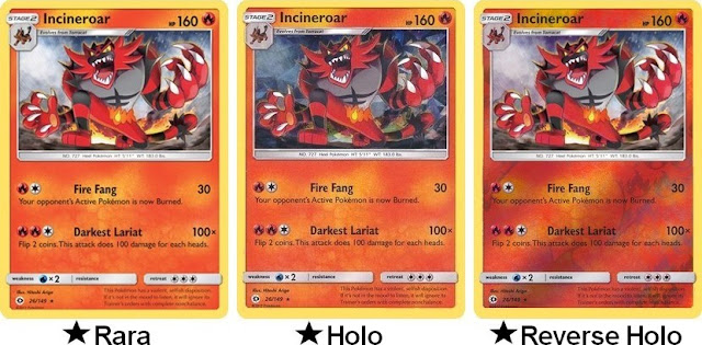 Tipos de Raridades das Cartas Pokémon 20 - Pokémon TCG Básico 