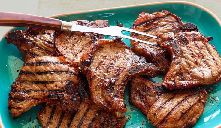 How to Grilled Thin Cut Pork Chops - Cooking Signature