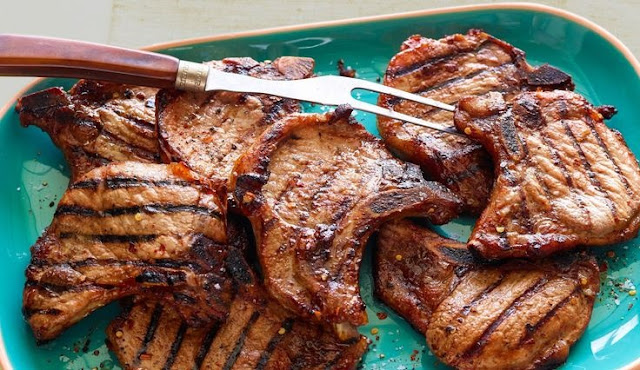 How to Grilled Thin Cut Pork Chops