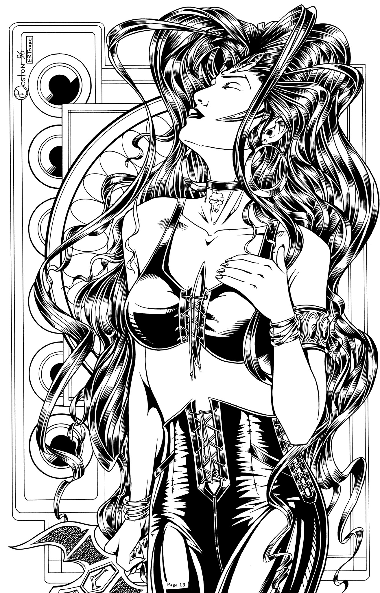 Read online Vampress Luxura Leather Special comic -  Issue # Full - 15