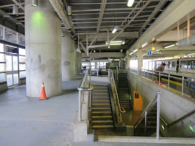 Interior of Lawrence East station