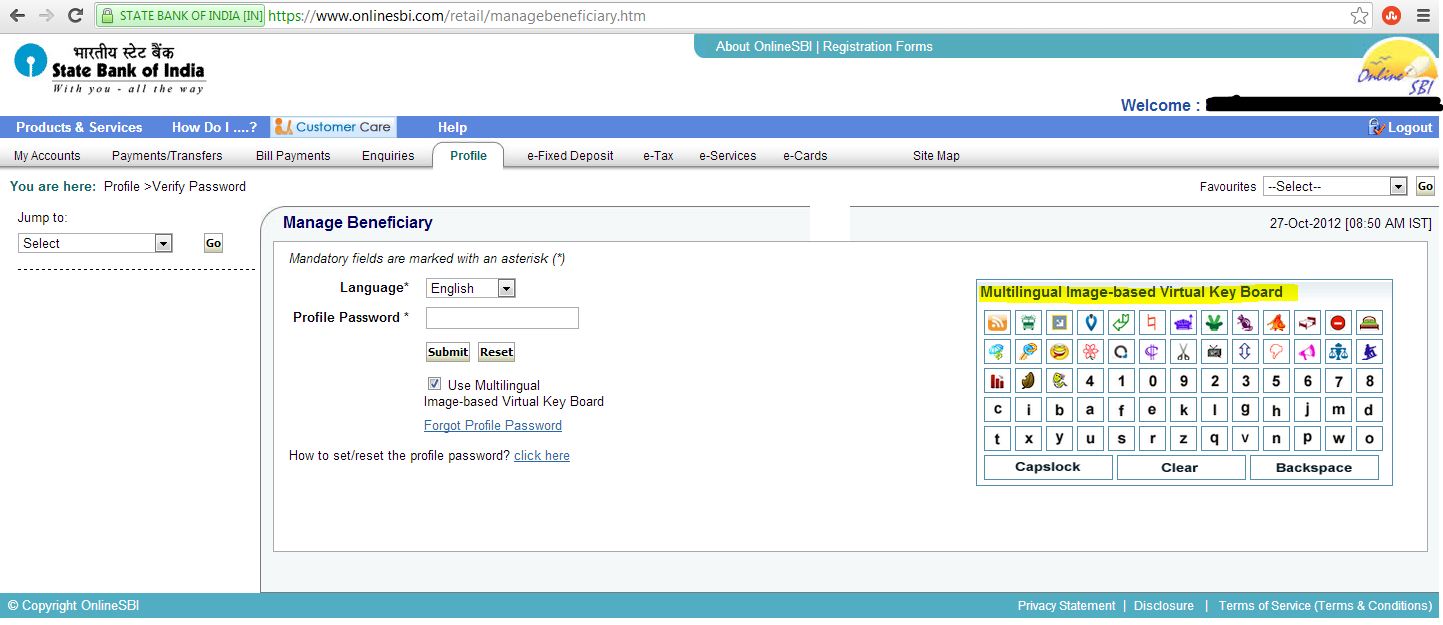 About everything SBI launches the new virtual Keyboard