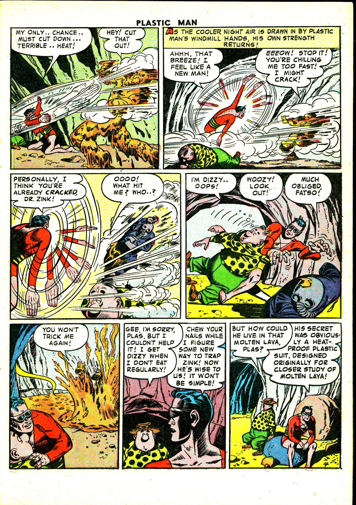 Read online Plastic Man (1943) comic -  Issue #43 - 23