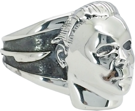 sterling silver Michael Myers H40 Ring halloween 2018 ring handmade .. 