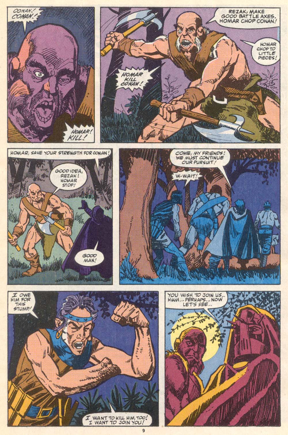 Read online Conan the Barbarian (1970) comic -  Issue #222 - 8
