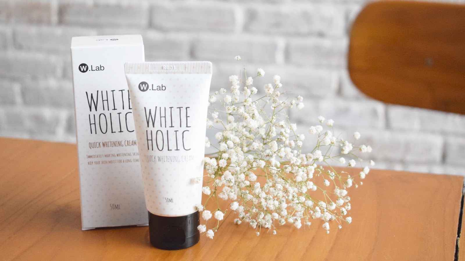 [REVIEW] W.LAB White Holic Quick Whitening Cream CATHY SIE