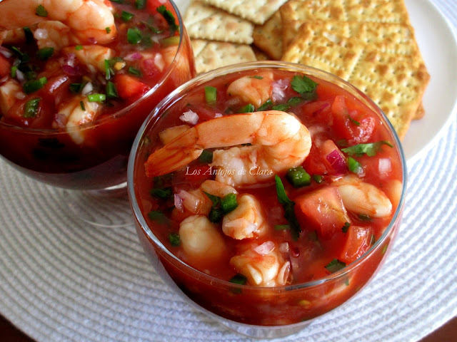 Ceviche de langostinos