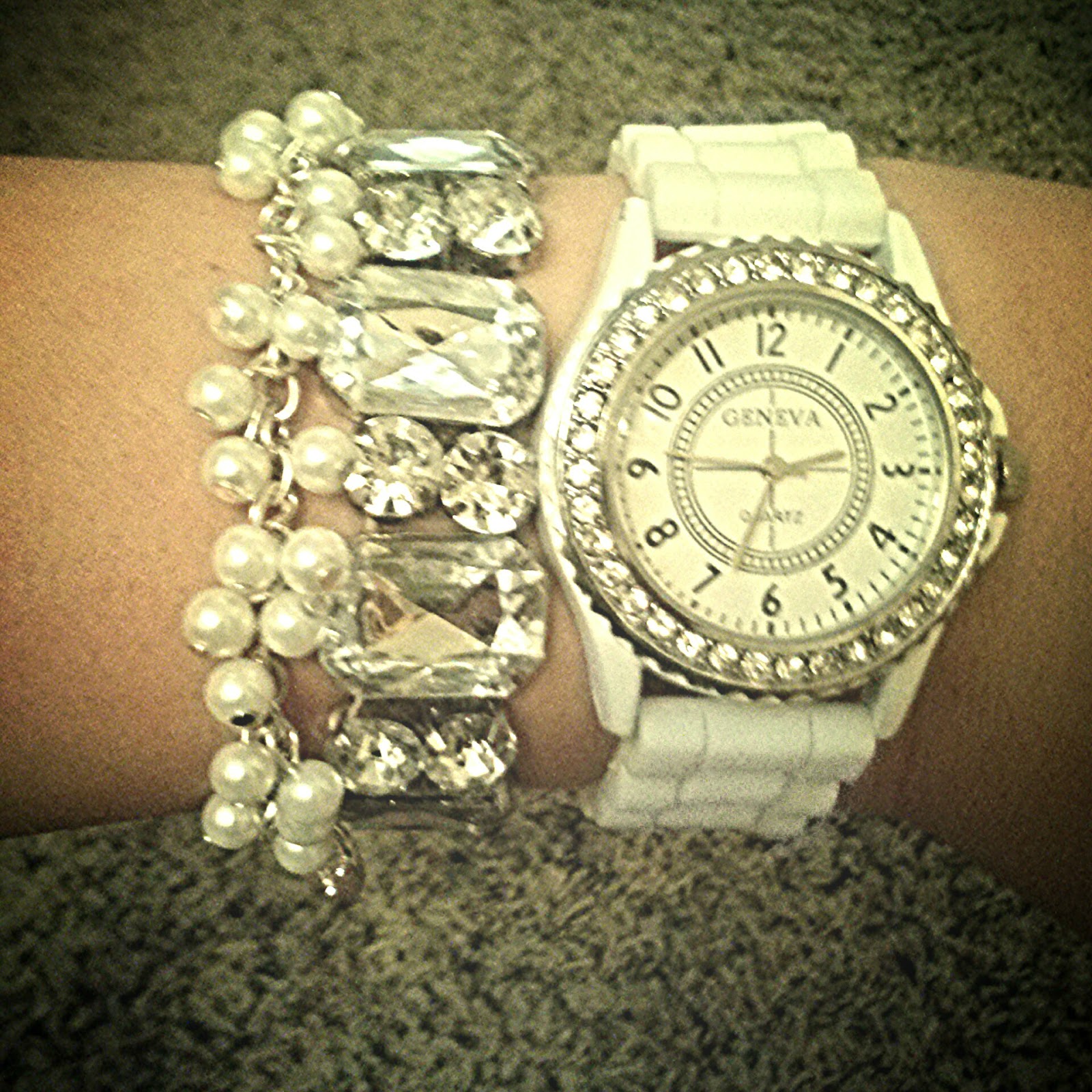 Fancy That Style: Arm Candy: Stacking Bracelets and Watches
