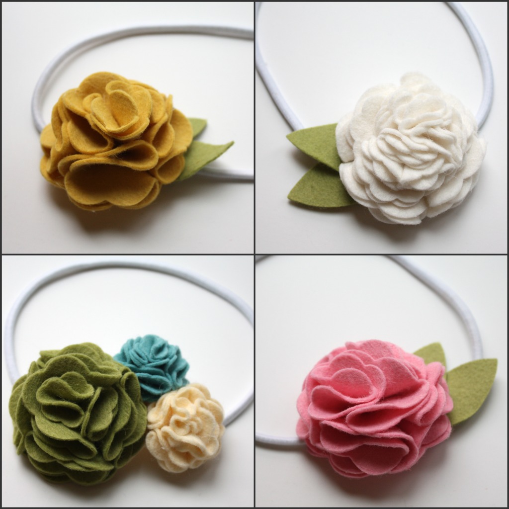 how to make felt flowers  Felt flower tutorial, Felt crafts flowers, Felt  flowers diy