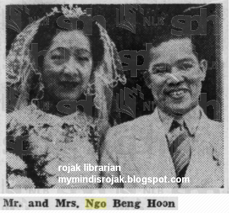Mr Ngo Beng Hoon and Miss Gan Ding Neo