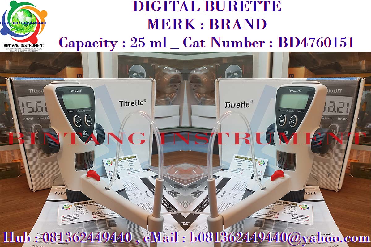 BINTANG INSTRUMENT 081362449440 Jual Digital Burette Brand Jual BRAND