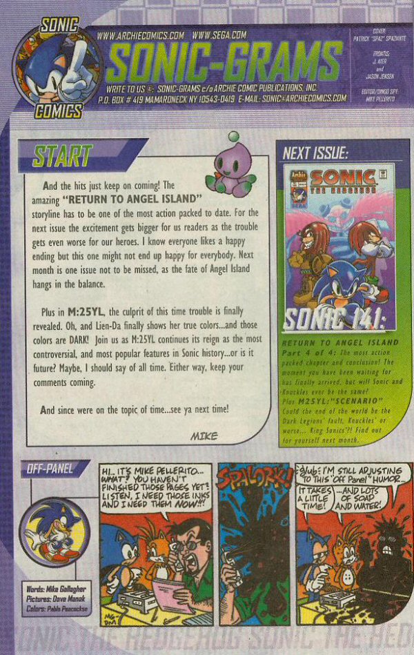 Read online Sonic The Hedgehog comic -  Issue #140 - 25