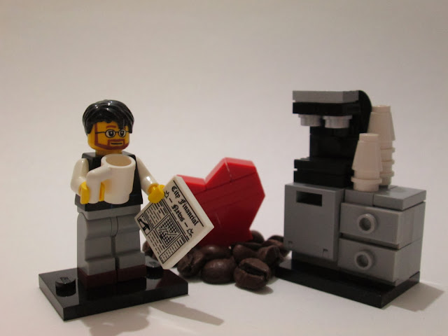 MOC LEGO Adoro Café!