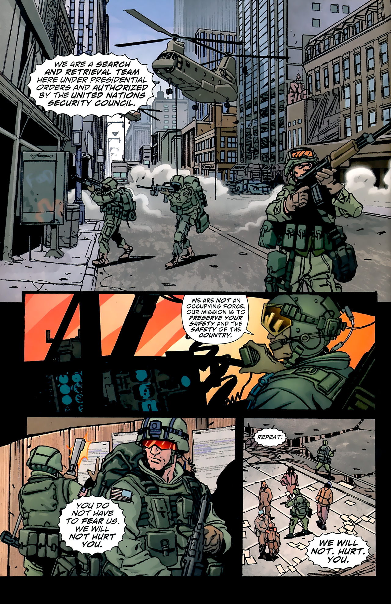 Read online DMZ (2006) comic -  Issue #48 - 3