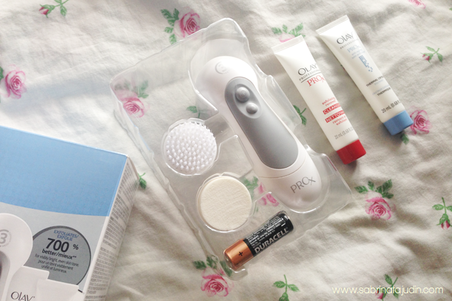 Olay Microdermabrasion Plus Cleansing System Review | Sabrina Tajudin | Malaysia Beauty & Lifestyle Blog