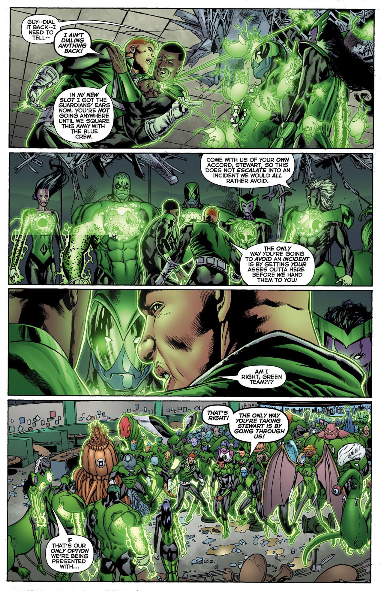 Read online Green Lantern Corps (2011) comic -  Issue #9 - 4