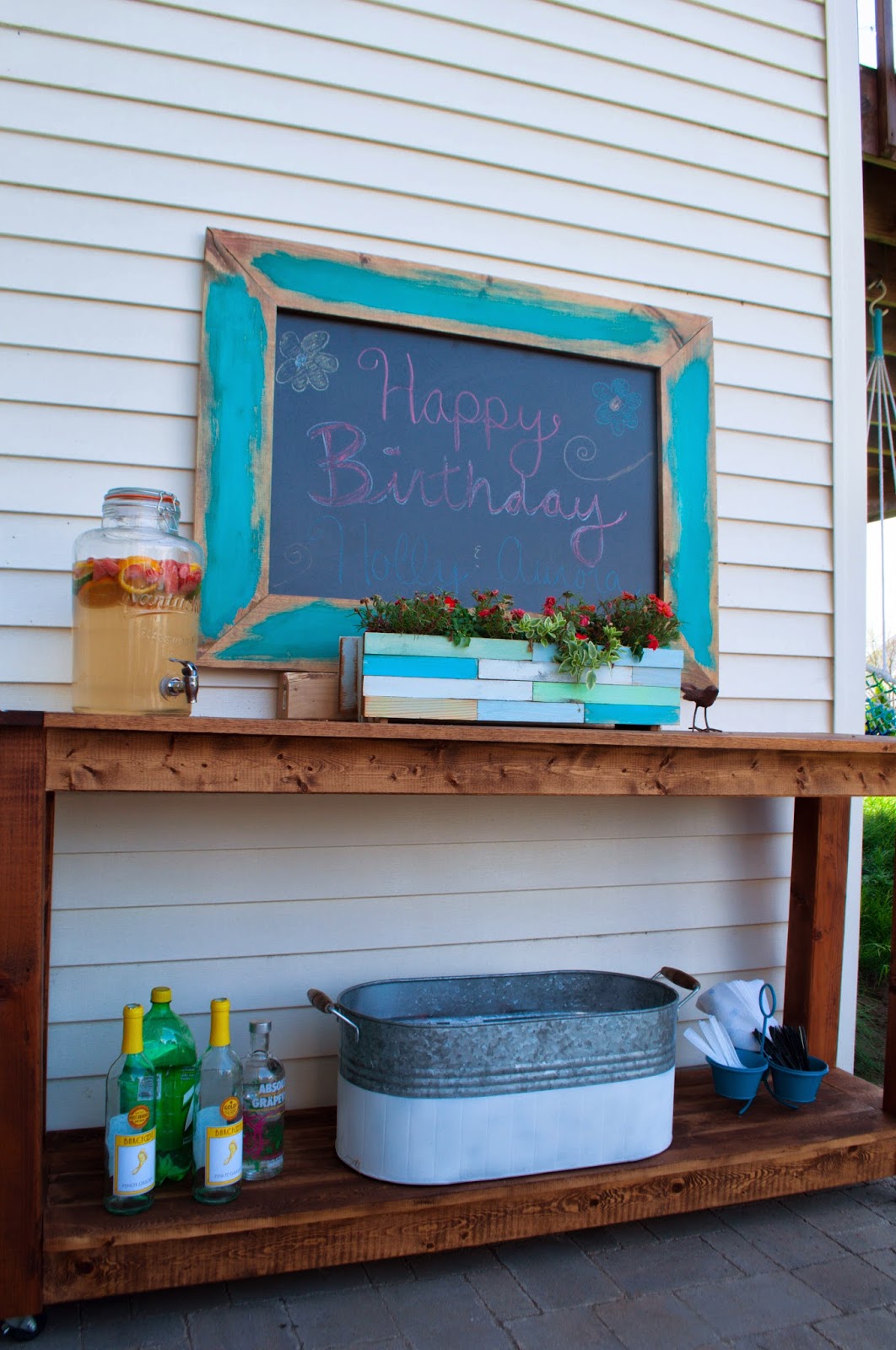 Always Chasing Life Outdoor Chalkboard