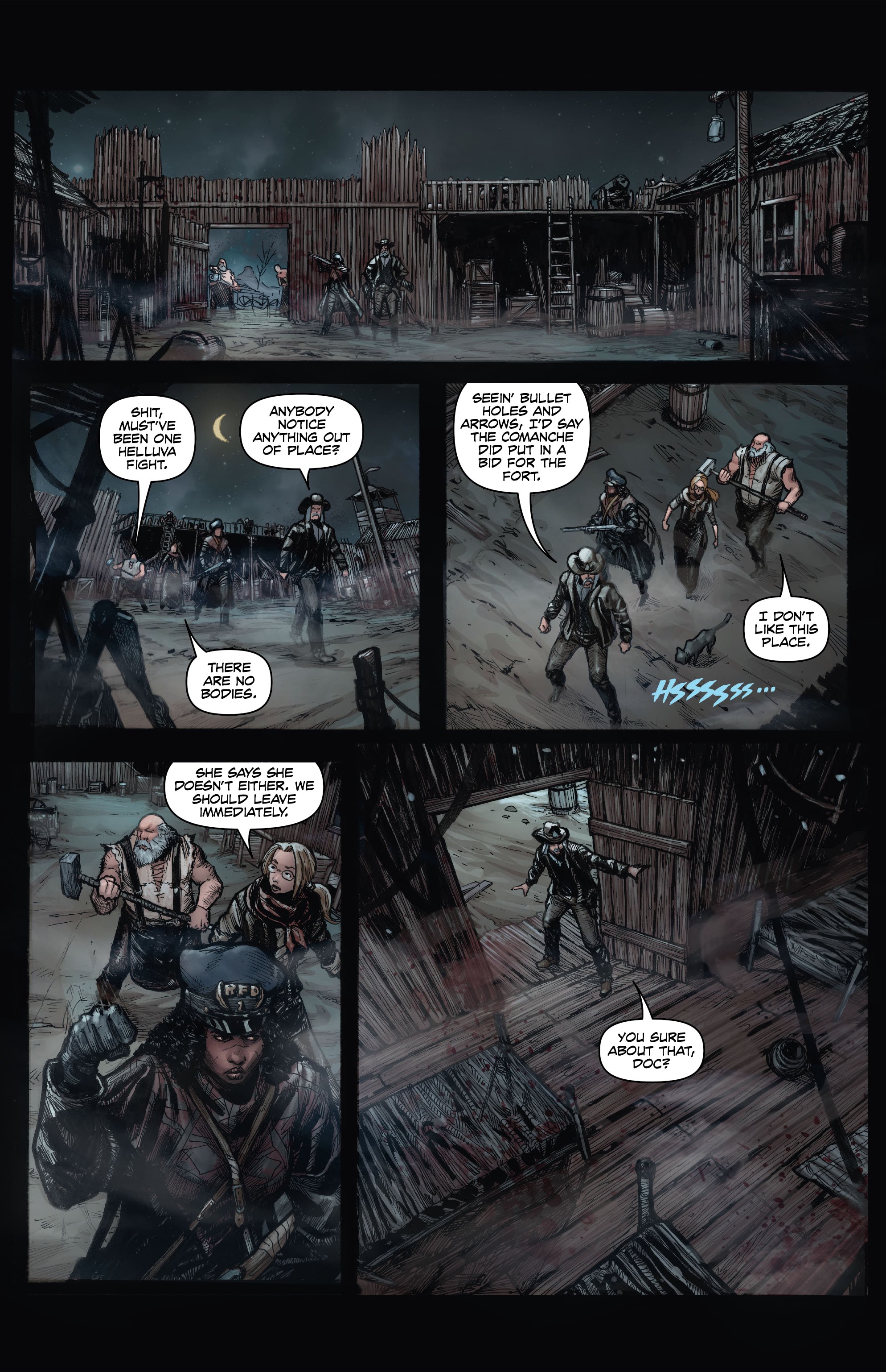 Read online The Few and Cursed: Shadow Nation comic -  Issue # TPB - 54