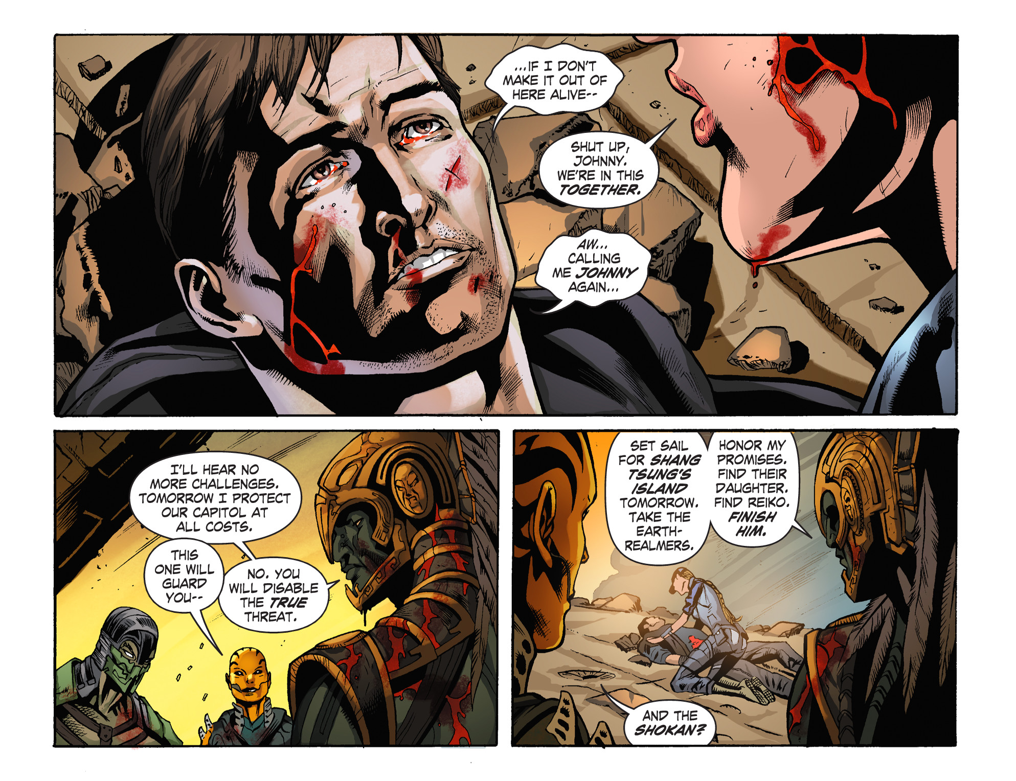Read online Mortal Kombat X [I] comic -  Issue #18 - 17