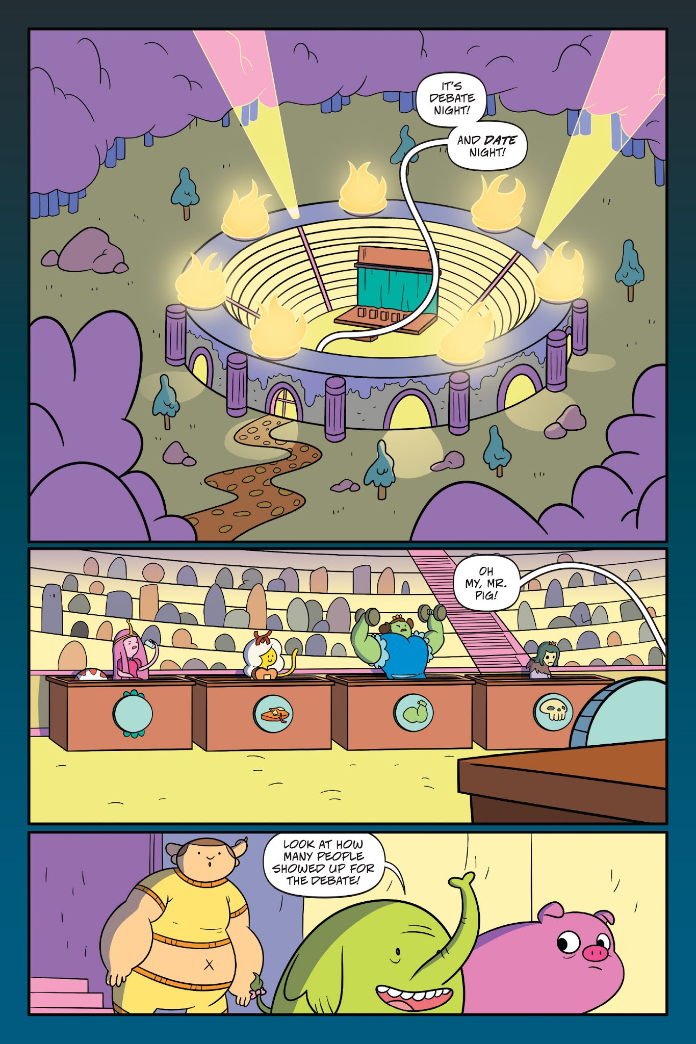 Read online Adventure Time: President Bubblegum comic -  Issue # TPB - 27