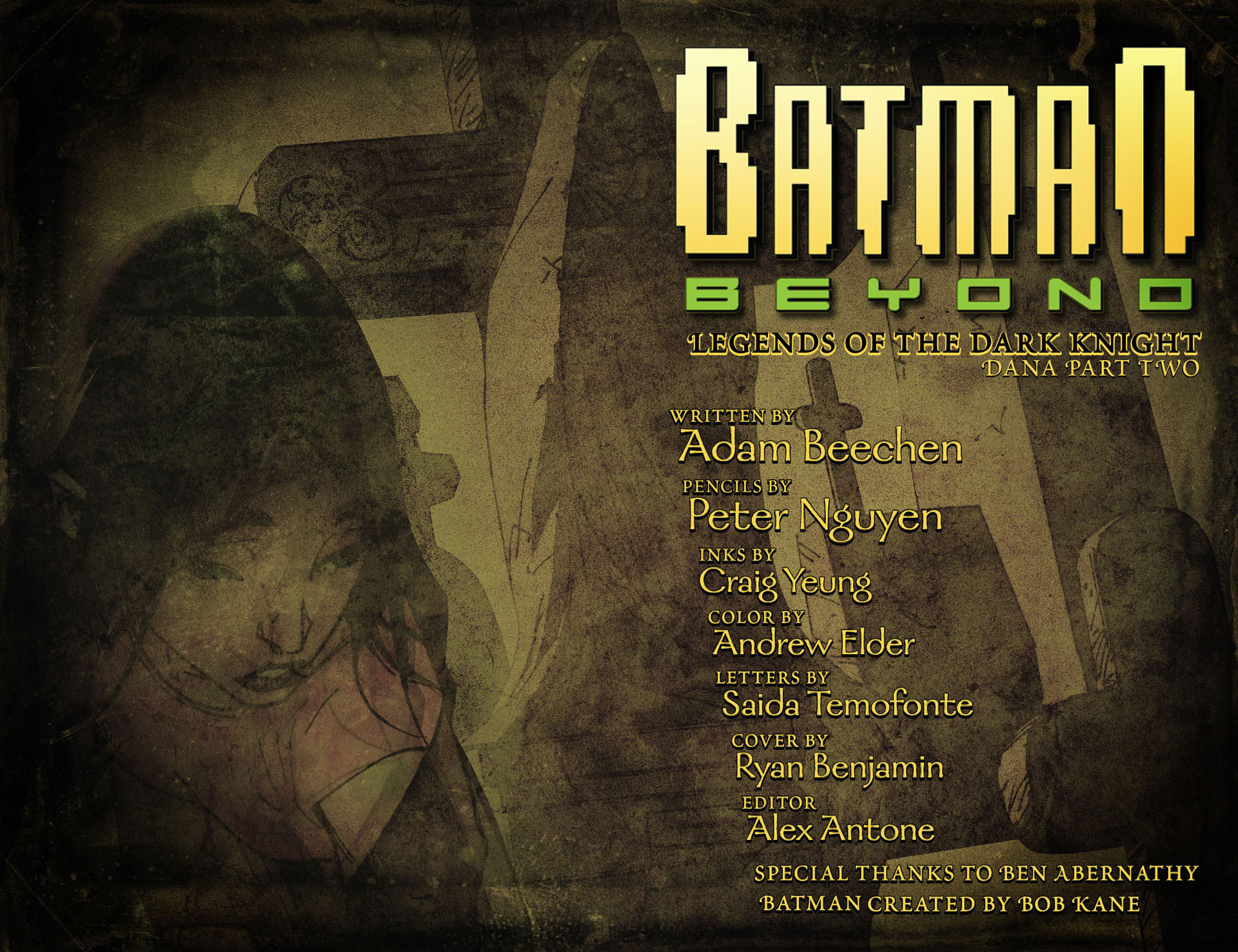 Batman Beyond (2012) 20 Page 1