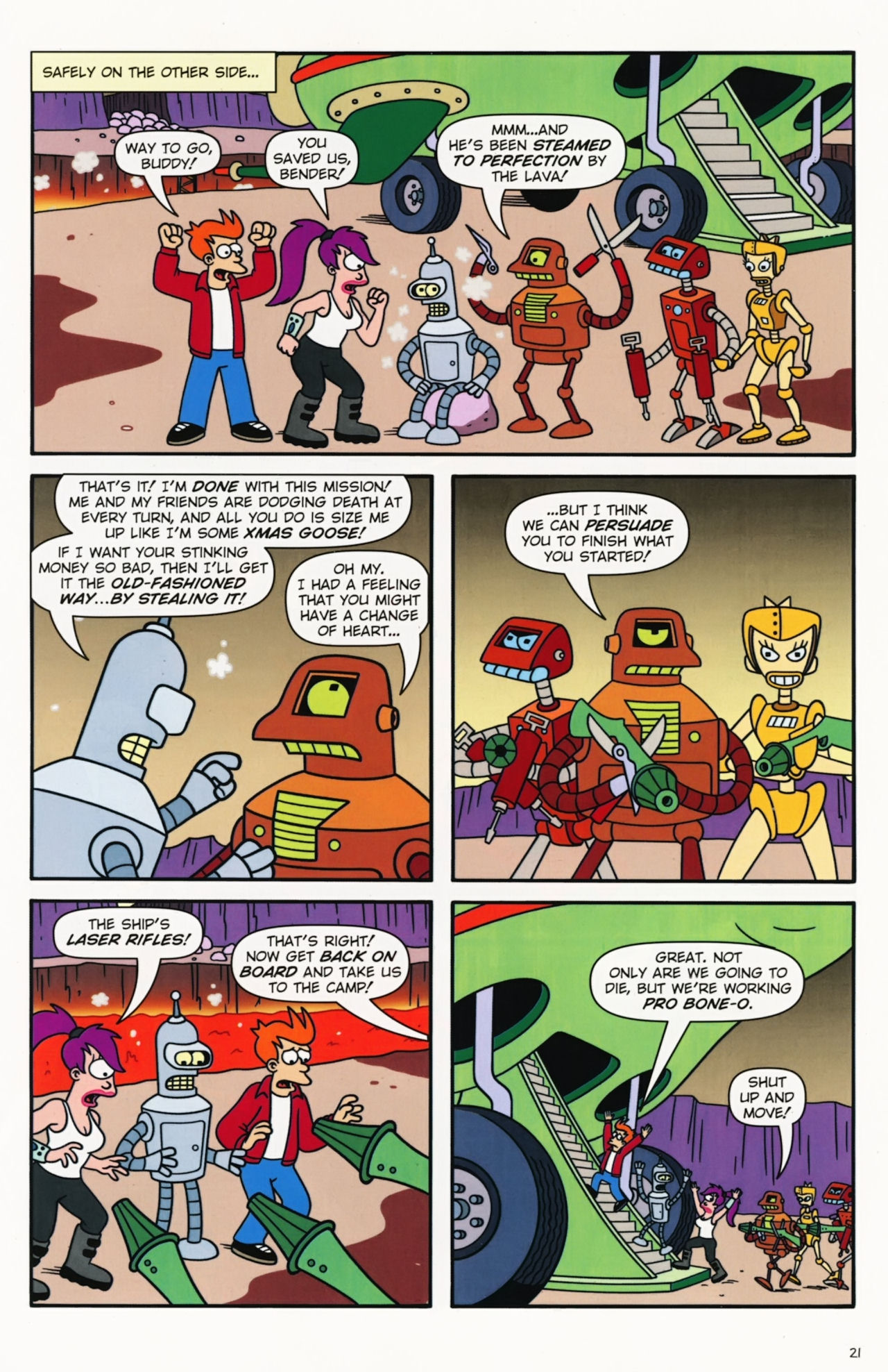 Read online Futurama Comics comic -  Issue #53 - 20