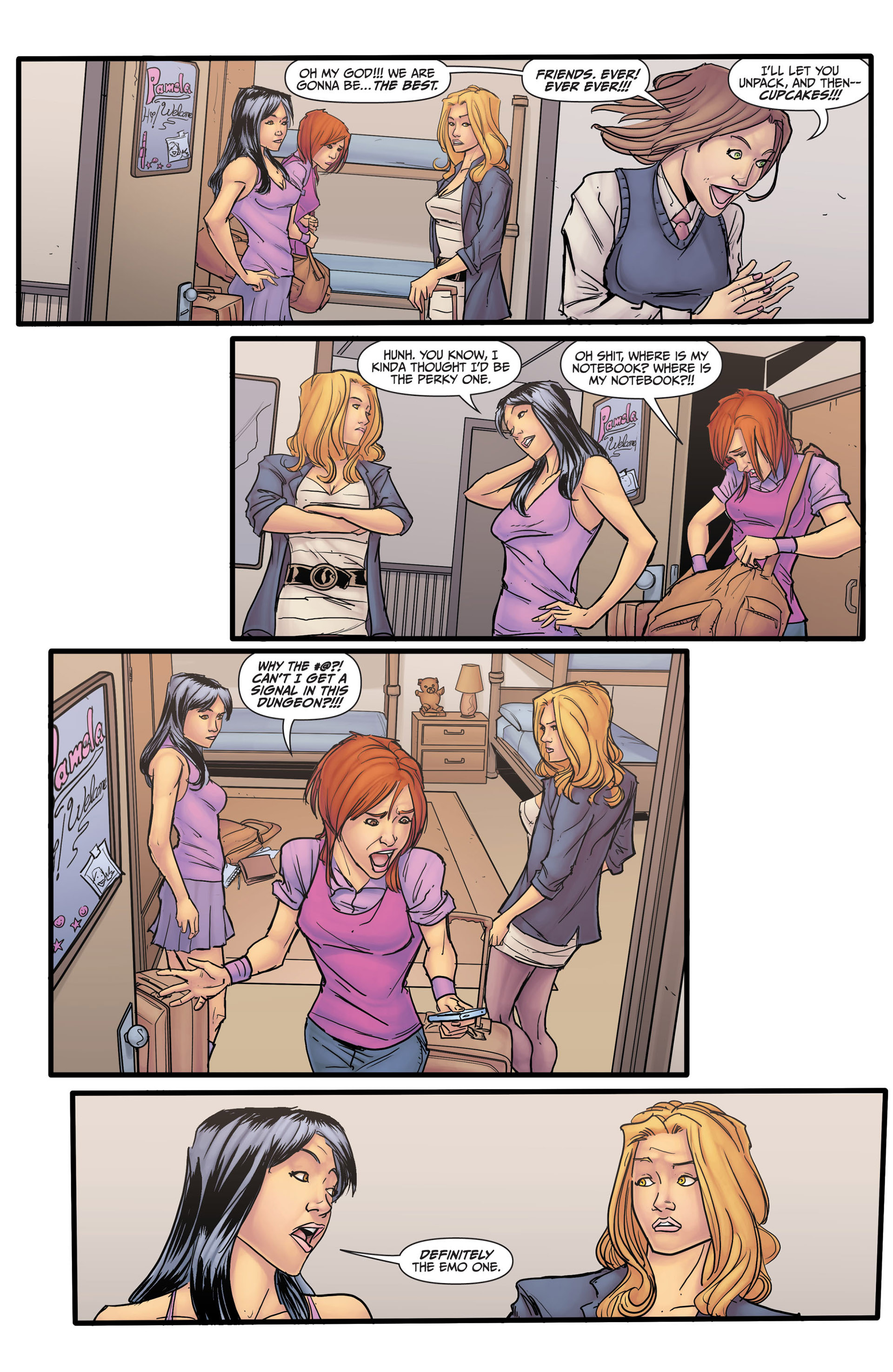 Read online Morning Glories comic -  Issue # _TPB 1 - 40