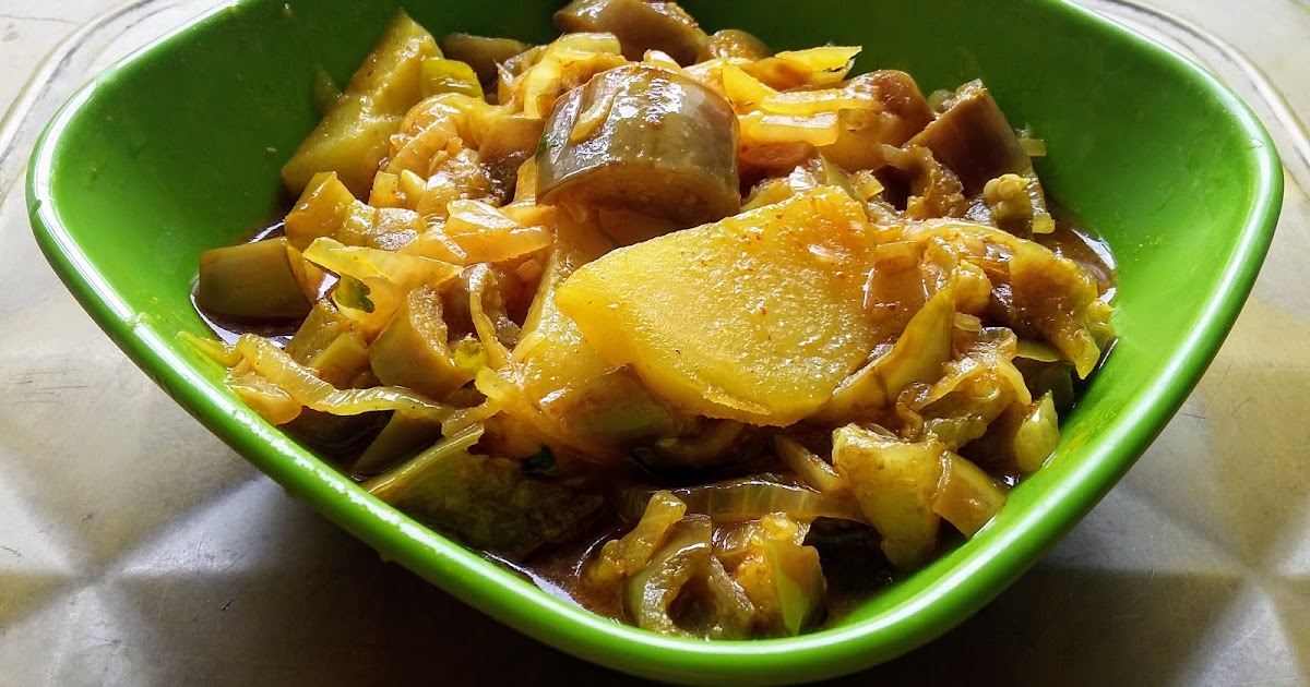 My Mom's Kitchen Eggplant & potato curry