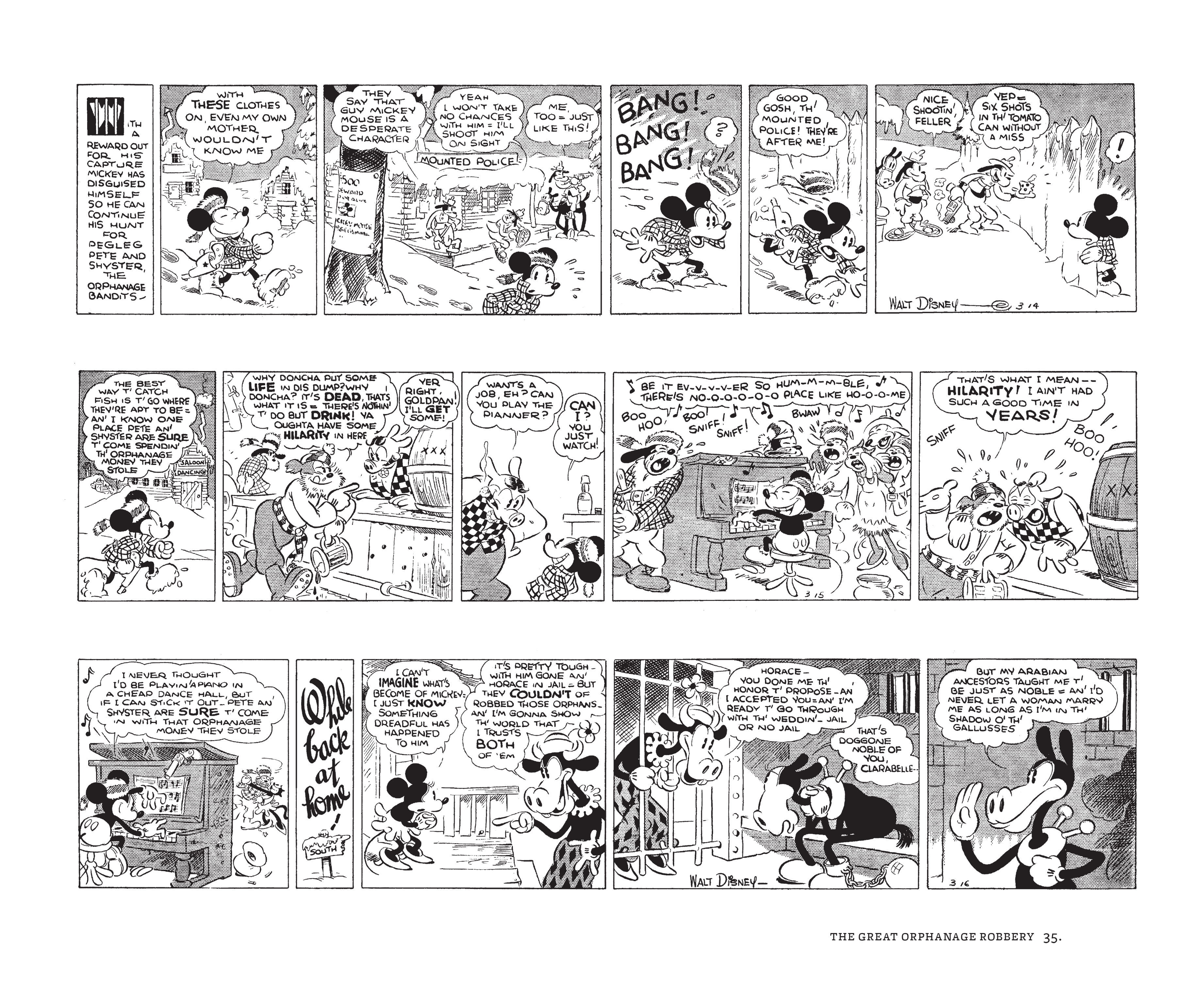 Read online Walt Disney's Mickey Mouse by Floyd Gottfredson comic -  Issue # TPB 2 (Part 1) - 35