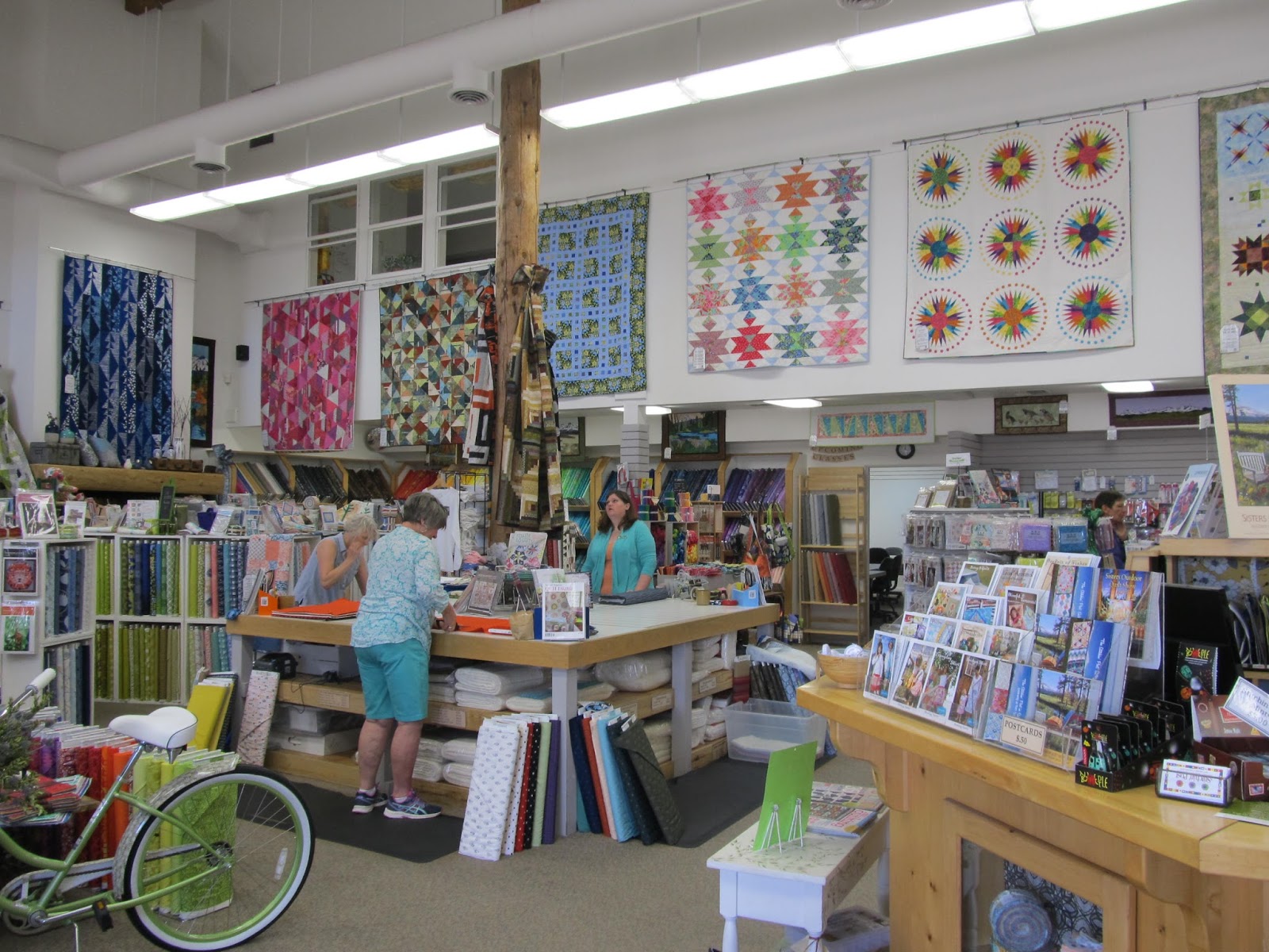 Crazy Victoriana crazy for quilts Stitchin' Post Quilt Shop, Volcanoes and Coffee