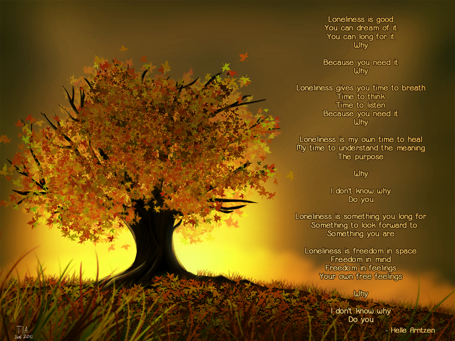 Best Lonely Poem Ever I am so Lonely I'm So Lonely...