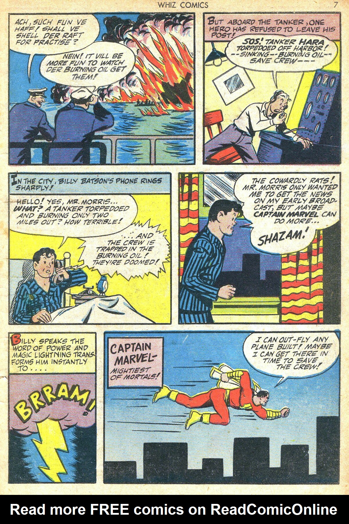 Read online WHIZ Comics comic - Issue #34 - 7