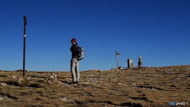 portella de mentet, anant cap al pic de la dona