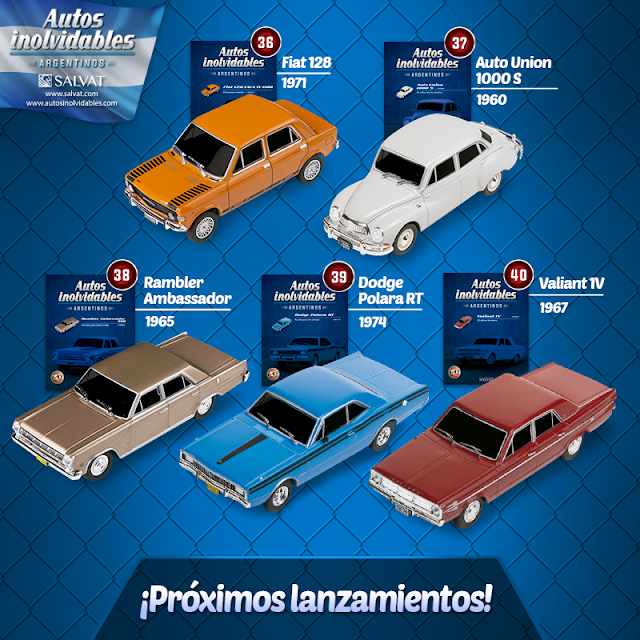 Autos inolvidables argentinos 1/43 (Premium & Collectibles Trading CO