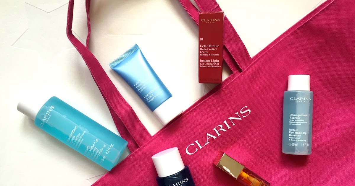 Clarins boots offer £10 of advantage points and 3 free mini products