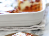 Noodle-less Butternut-Sausage Lasagna #Recipe